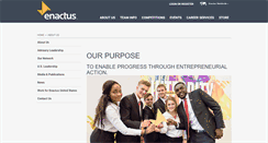 Desktop Screenshot of enactusunitedstates.org